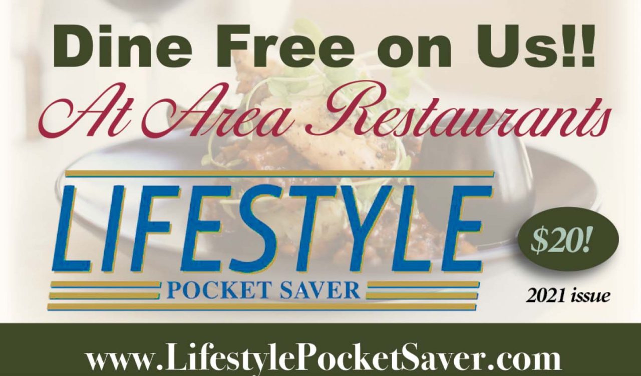 Lifestyle Pocket Saver Knoxville, Dine Free On Us