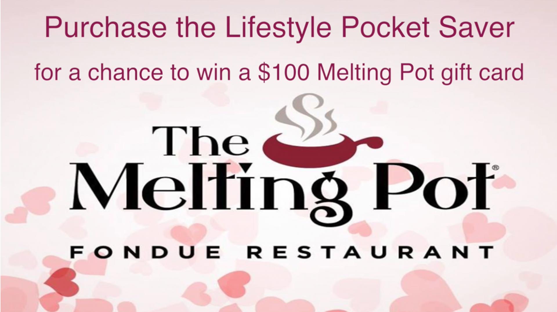 Lifestyle Pocket Saver MELTING POT order page Lifestyle Pocket Saver