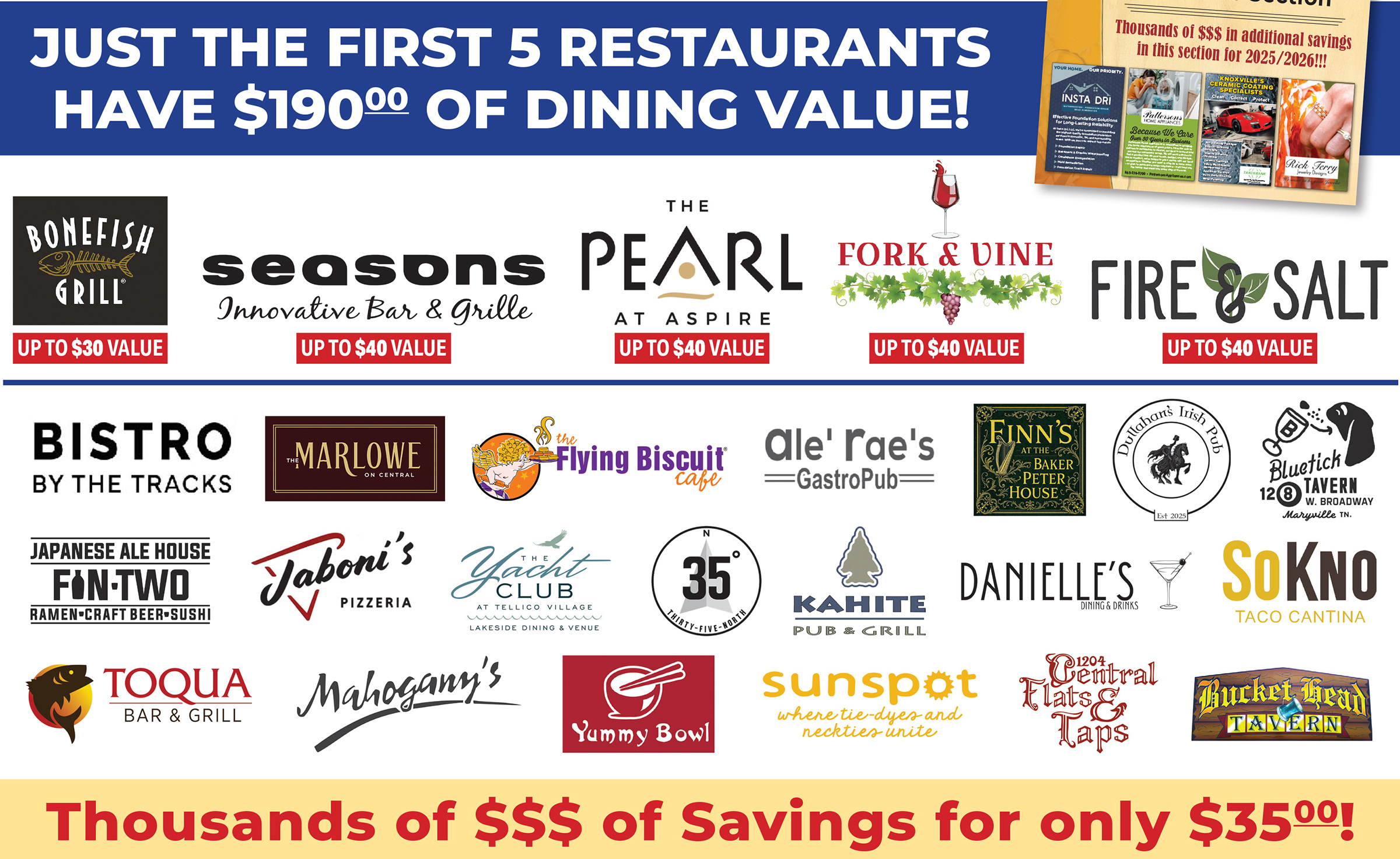 2019 Lifestyle Pocket Saver Book Cover